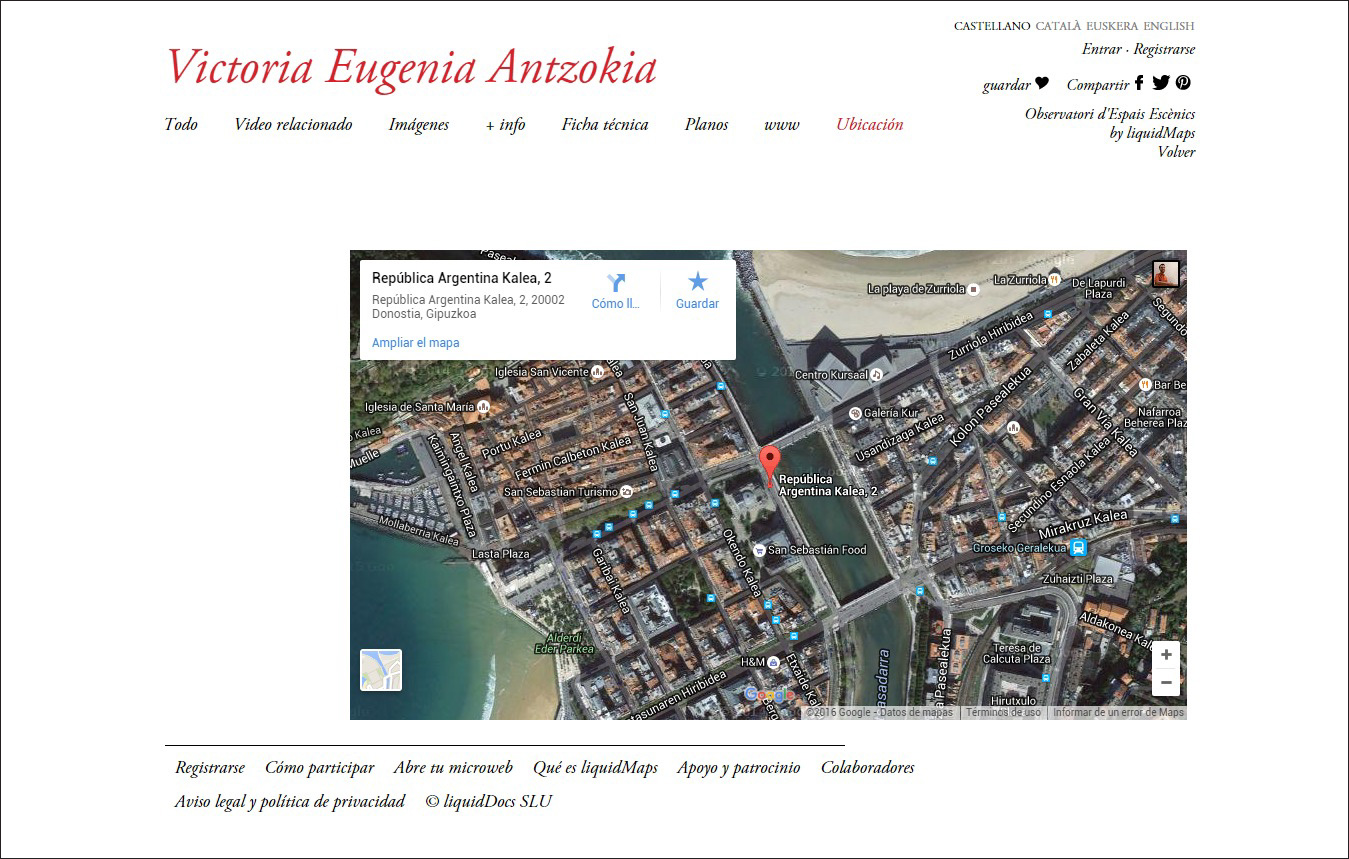 Microwebs <br>OIEE 2.0<br>Archivos multimedia de teatros
