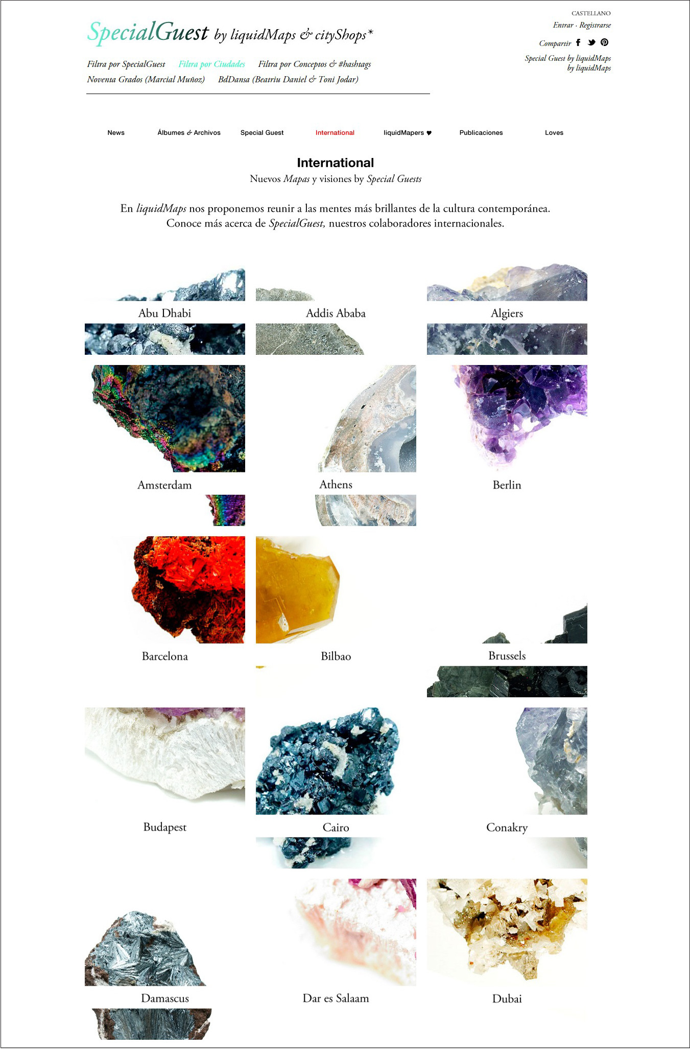 Subhomes <br>Special Guest 2.0<br>Magazine multimedia. Ciudades